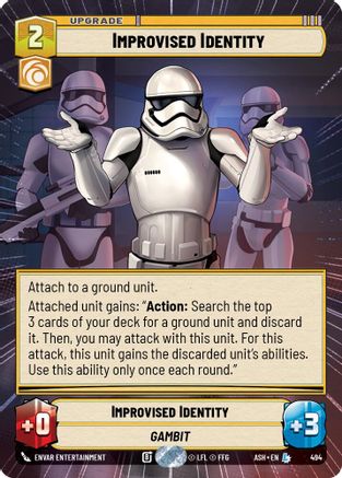 Image of Improvised Identity (Hyperspace) (494) - Ashes of the Empire