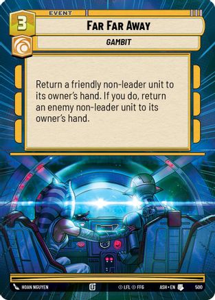 Image of Far Far Away (Hyperspace) (500) - Ashes of the Empire