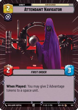 Image of Attendant Navigator (Hyperspace) (502) - Ashes of the Empire