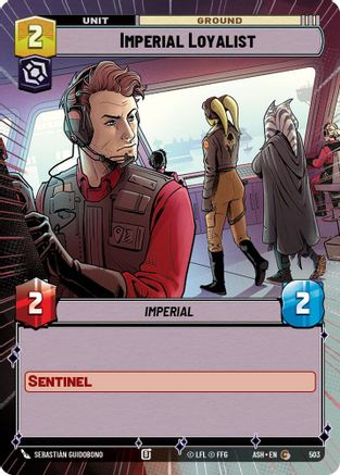 Image of Imperial Loyalist (Hyperspace) (503) - Ashes of the Empire