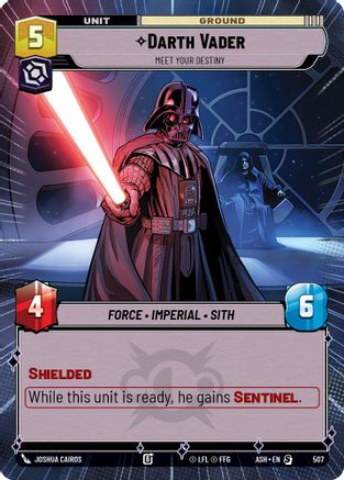 Image of Darth Vader - Meet Your Destiny (Hyperspace) (507) - Ashes of the Empire