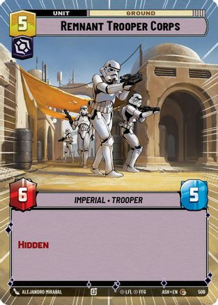 Image of Remnant Trooper Corps (Hyperspace) (508) - Ashes of the Empire
