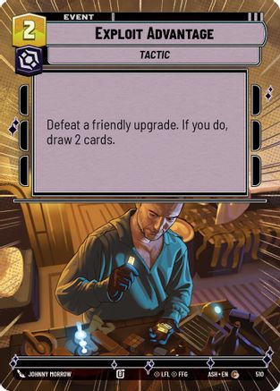 Image of Exploit Advantage (Hyperspace) (510) - Ashes of the Empire