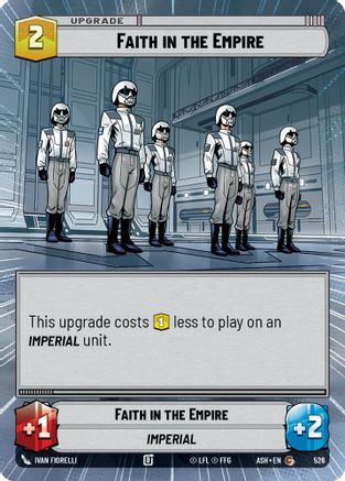 Image of Faith in the Empire (Hyperspace) (526) - Ashes of the Empire