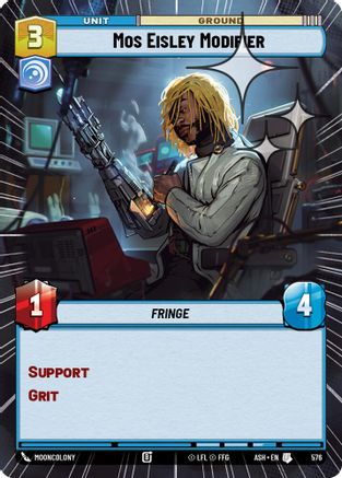 Image of Mos Eisley Modifier (Hyperspace Foil) (576) - Ashes of the Empire Foil