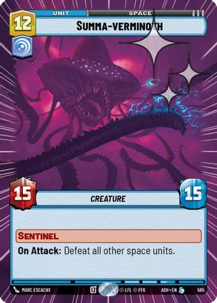 Image of Summa-verminoth (Hyperspace Foil) (585) - Ashes of the Empire Foil