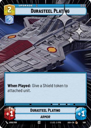 Image of Durasteel Plating (Hyperspace Foil) (588) - Ashes of the Empire Foil
