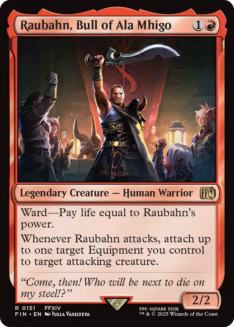 Image of Raubahn, Bull of Ala Mhigo (FIN-151) - FINAL FANTASY