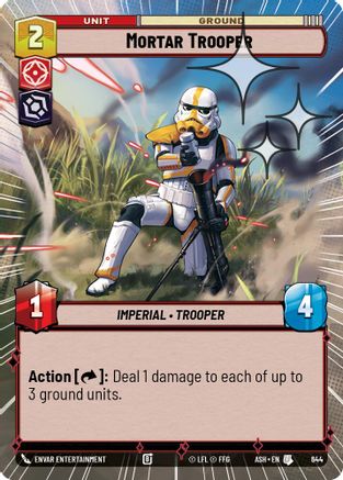 Image of Mortar Trooper (Hyperspace Foil) (644) - Ashes of the Empire Foil