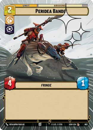 Image of Peridea Bandit (Hyperspace Foil) (692) - Ashes of the Empire Foil