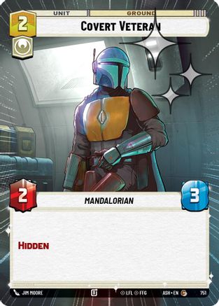 Image of Covert Veteran (Hyperspace Foil) (751) - Ashes of the Empire Foil