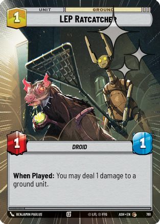Image of LEP Ratcatcher (Hyperspace Foil) (761) - Ashes of the Empire Foil