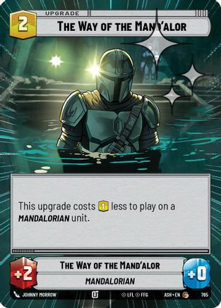 Image of The Way of the Mand'alor (Hyperspace Foil) (765) - Ashes of the Empire Foil