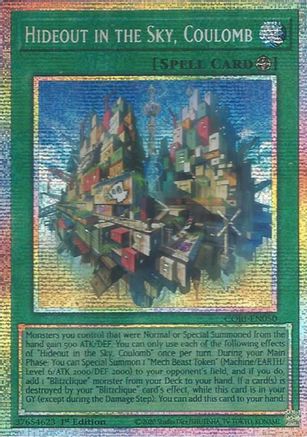 Image of Hideout in the Sky, Coulomb (Starlight Rare) (CORI-EN050) - Chaos Origins 1st Edition
