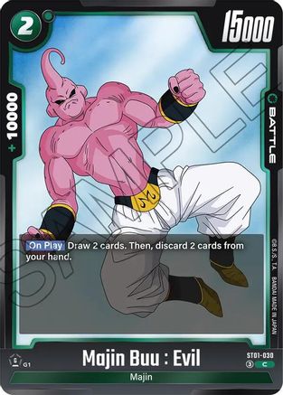 Image of Majin Buu : Evil - ST01-030 (ST01-030) - Story Booster 01 Holofoil