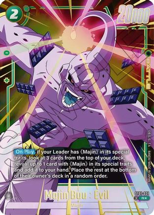 Image of Majin Buu : Evil - ST01-031 (Alternate Art) (ST01-031) - Story Booster 01 Holofoil