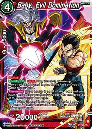 Image of Baby, Evil Domination (Ultra-Bout Series Tournament Pack Vol.3) (P-742) - Tournament Promotion Cards