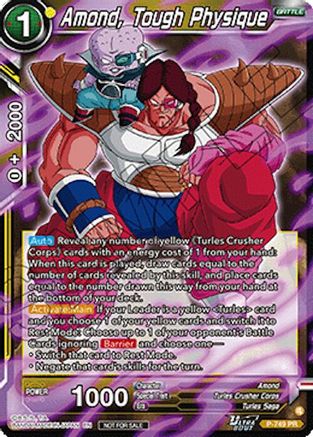 Image of Amond, Tough Physique (Ultra-Bout Series Tournament Pack Vol.3) (P-749) - Tournament Promotion Cards