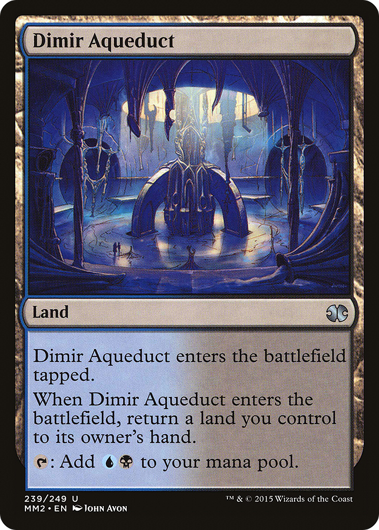 Image of Dimir Aqueduct (MM2-239) - Modern Masters 2015