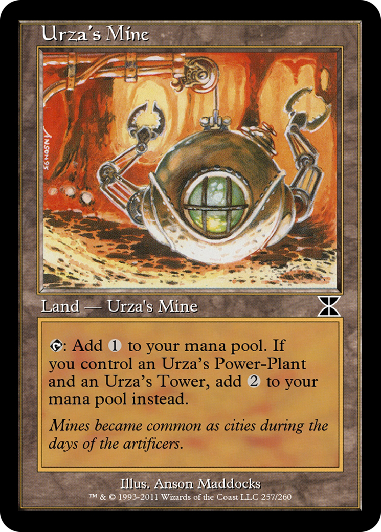 Image of Urza's Mine (ME4-257C) - Masters Edition IV Foil