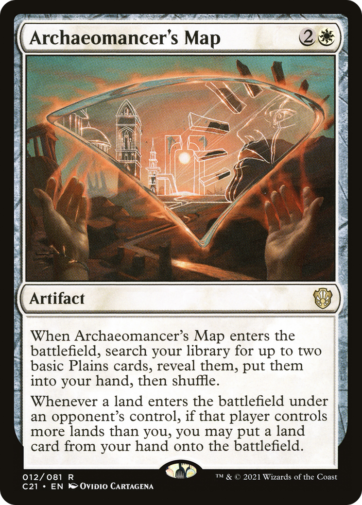 Image of Archaeomancer's Map (C21-012) - Commander 2021