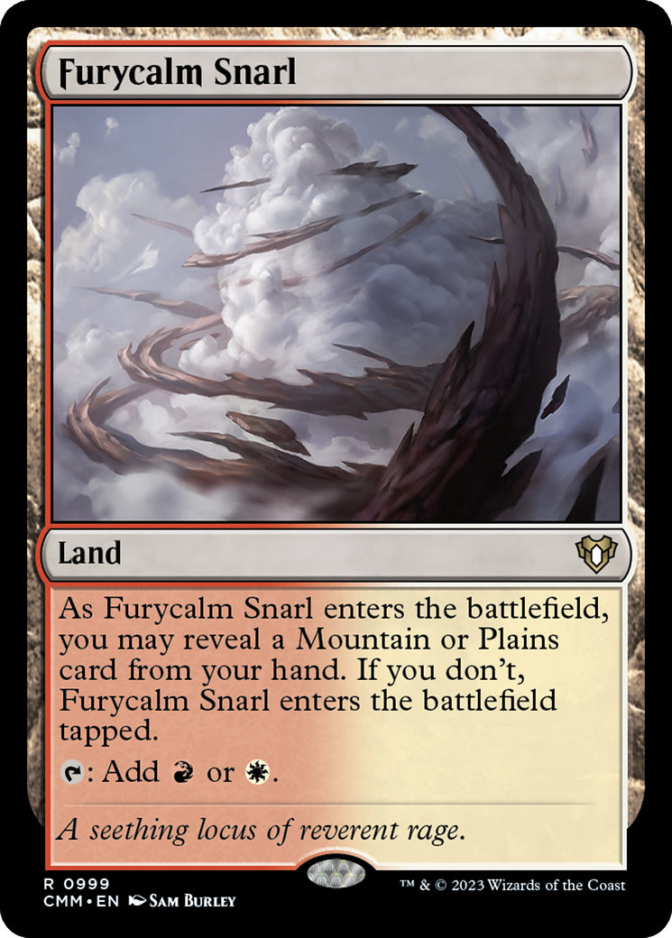 Image of Furycalm Snarl (CMM-999) - Commander Masters