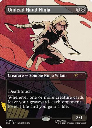 Image of Undead Hand Ninja (SLD-2623) - Secret Lair Drop Series Foil