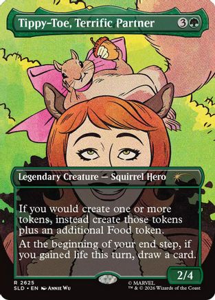 Image of Tippy-Toe, Terrific Partner (SLD-2625) - Secret Lair Drop Series Foil