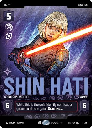 Image of Shin Hati - Going Somewhere? (Prestige) (791) - Ashes of the Empire