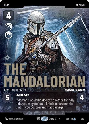 Image of The Mandalorian - Devoted Rescuer (Prestige) (795) - Ashes of the Empire