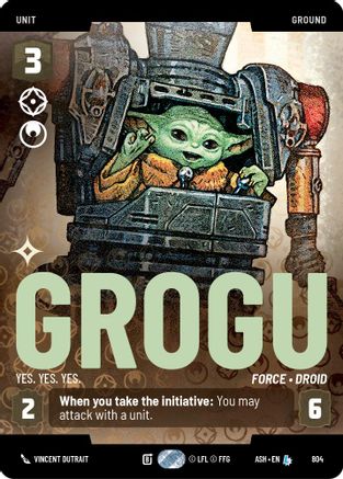 Image of Grogu - Yes. Yes. Yes. (Prestige) (804) - Ashes of the Empire