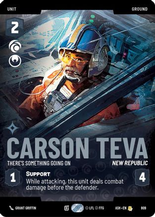 Image of Carson Teva - There's Something Going On (Prestige) (809) - Ashes of the Empire