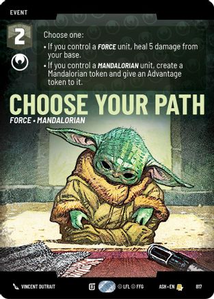 Image of Choose Your Path (Prestige) (817) - Ashes of the Empire