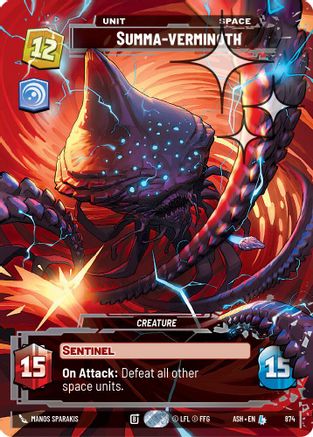 Image of Summa-verminoth (Prestige Foil) (874) - Ashes of the Empire Foil