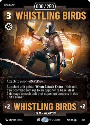 Image of Whistling Birds (Serialized) (901) - Ashes of the Empire Foil