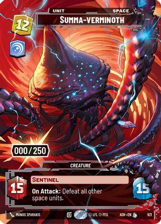 Image of Summa-verminoth (Serialized) (921) - Ashes of the Empire Foil