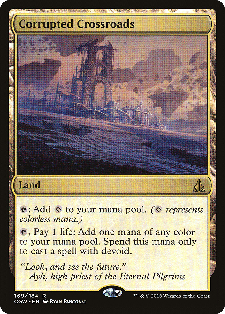 Image of Corrupted Crossroads (OGW-169) - Oath of the Gatewatch Foil