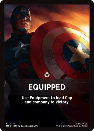 Image of Equipped Theme Card (MSC-015) - Commander: Marvel Super Heroes
