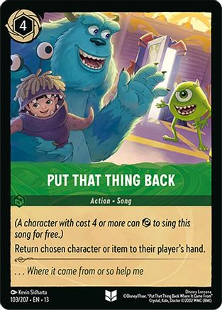 Image of Put That Thing Back (103/207) - Attack of the Vine