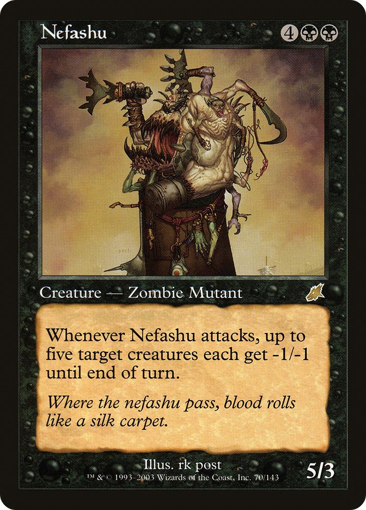 Image of Nefashu (SCG-070) - Scourge Foil