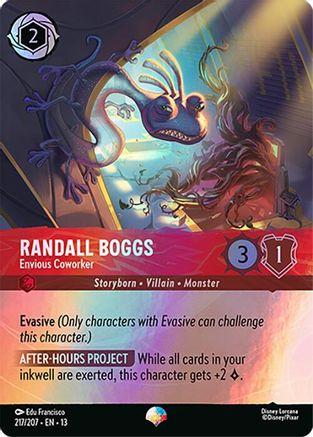 Image of Randall Boggs - Envious Coworker (Epic) (217/207) - Attack of the Vine Holofoil