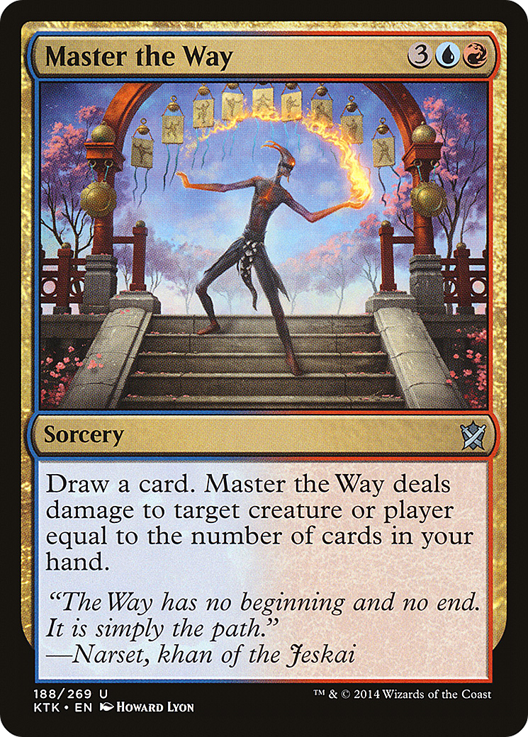 Image of Master the Way (KTK-188) - Khans of Tarkir
