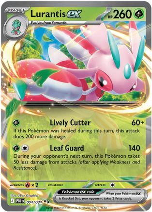Image of Lurantis ex 004/084  - Holofoil ME05 Pitch Black - Double Rare