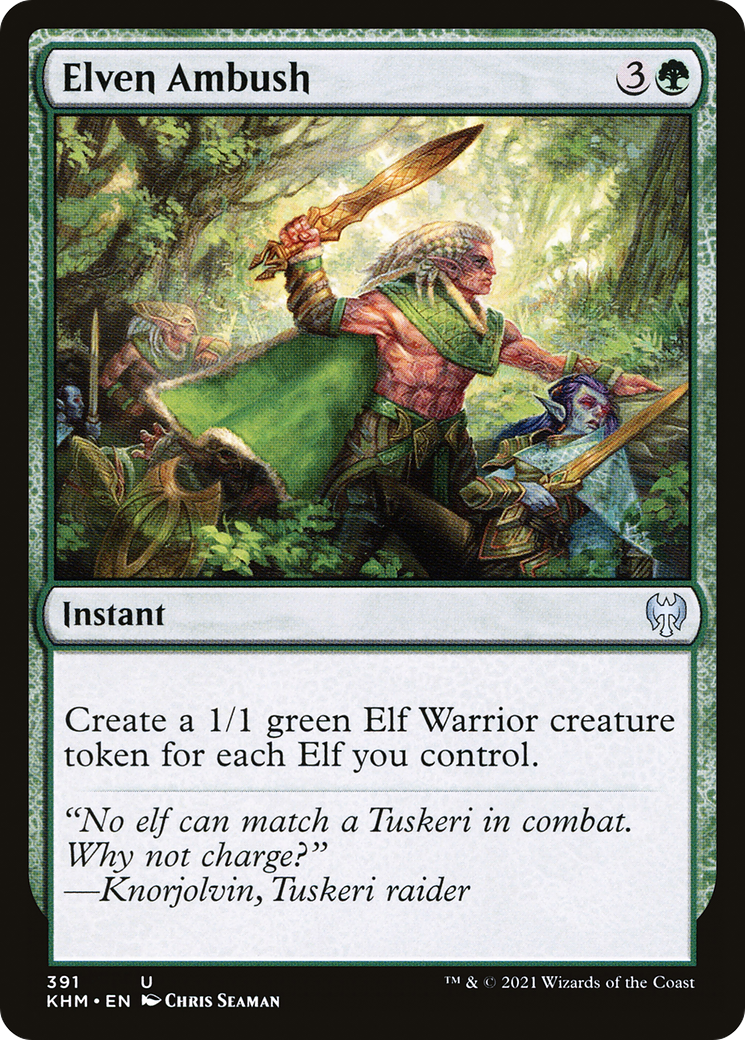 Image of Elven Ambush (KHM-391) - Kaldheim