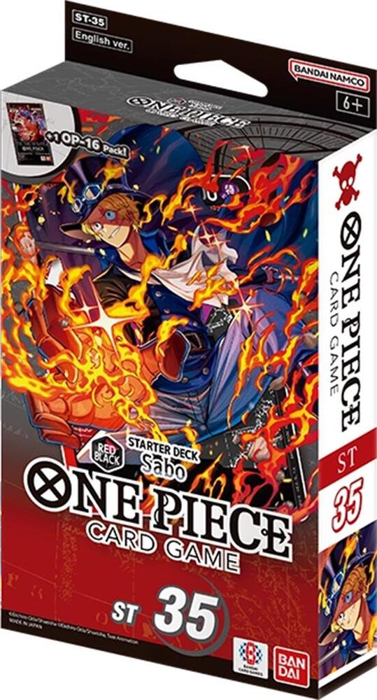 Image of Starter Deck 35: RED/BLACK Sabo - Starter Deck 35: RED/BLACK Sabo (ST-35)