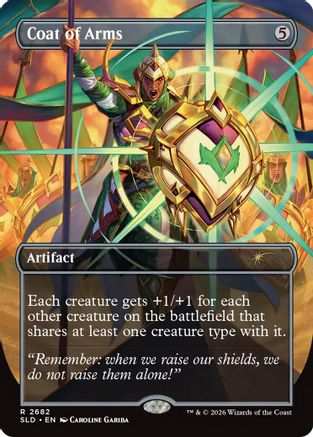 Image of Coat of Arms (2682) (SLD-2682) - Secret Lair Drop Series Foil