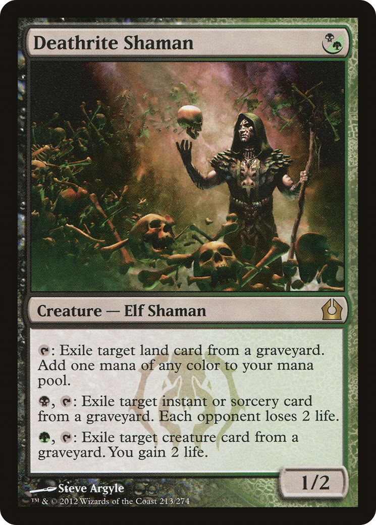 Image of Deathrite Shaman (RTR-213) - Return to Ravnica