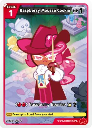 Image of Raspberry Mousse Cookie (003) (BS10-003) - The Dark Enchantress War