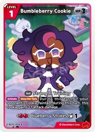 Image of Bumbleberry Cookie (BS10-004) - The Dark Enchantress War
