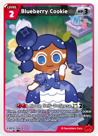 Image of Blueberry Cookie (BS10-006) - The Dark Enchantress War